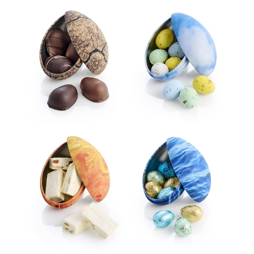 Påskeæg - De fire elementer Ild, vand, jord og luft