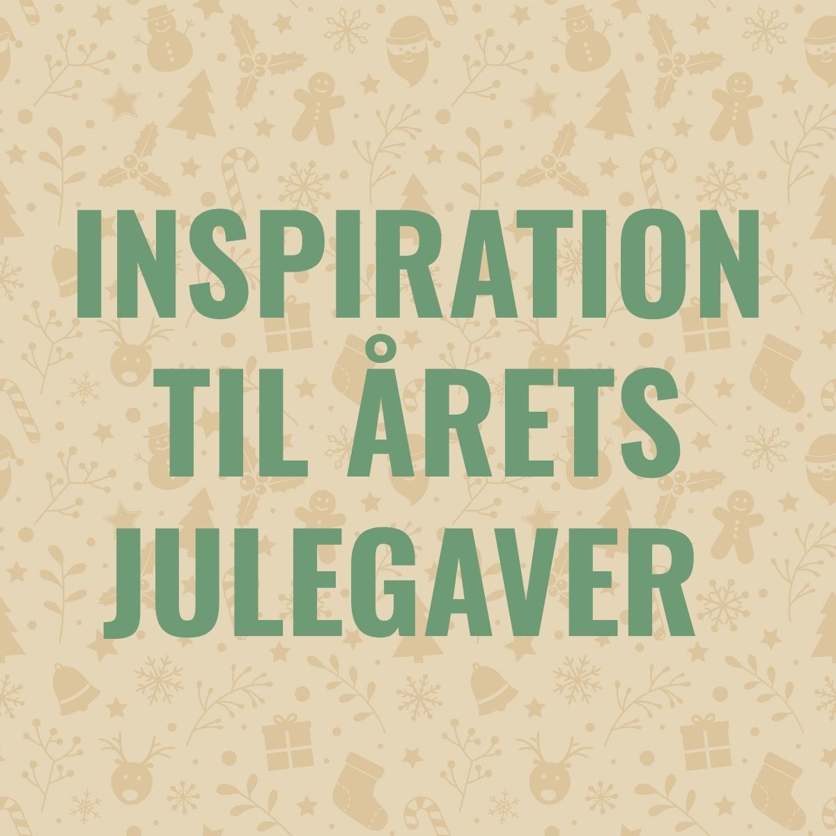 Julegavver på baggrund